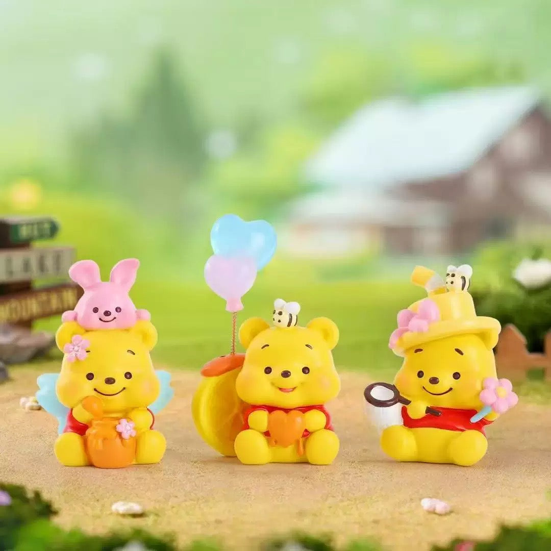 【NEW ARRIVAL】Sleepy Puffpuff Bear Winne Toy,2 Boxes