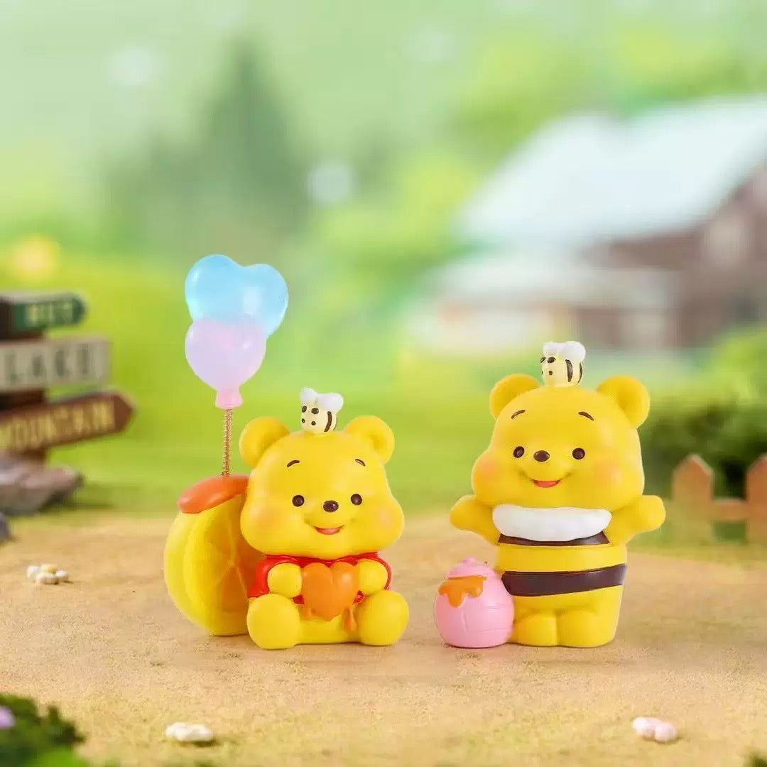 【NEW ARRIVAL】Sleepy Puffpuff Bear Winne Toy,2 Boxes