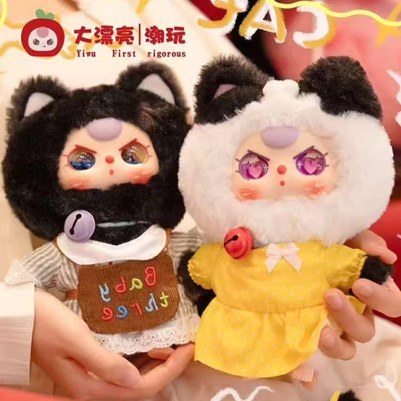 【NEW ARRIVAL】Baby 3 Kitten Wardrobe Plush Doll