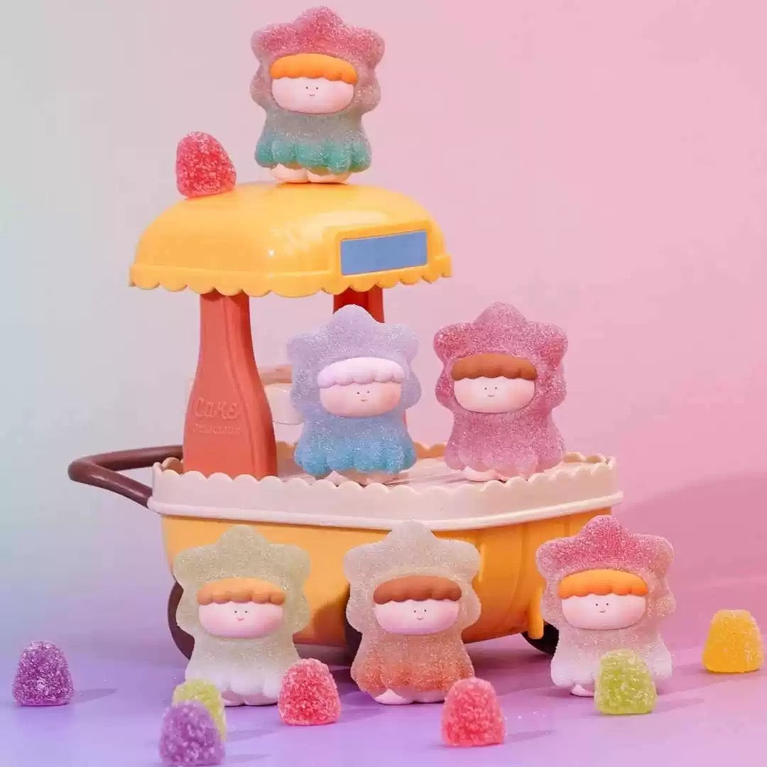 【NEW ARRIVAL-RESTOCK】Wishing Star V3 Candy Sweet Jar Mini Bean Toy,4 In 1 Bag