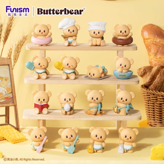 Butterbear Your Buttery Best Friend Mini Bean,3 In 1 Box