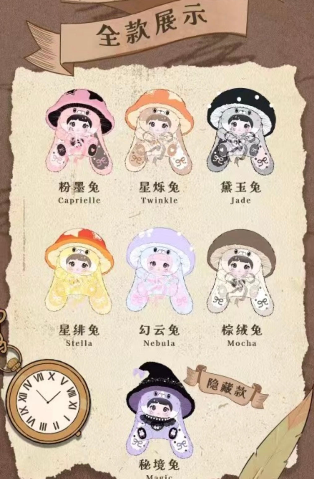 【NEW ARRIVAL】Nommi 400% V2 Mushroom Hat Plush Doll