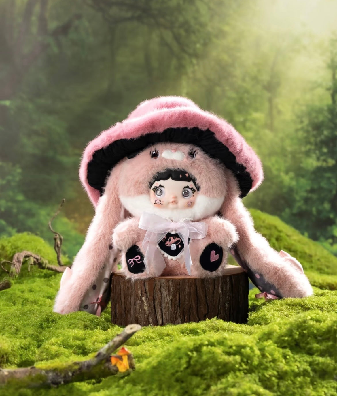 【NEW ARRIVAL】Nommi 400% V2 Mushroom Hat Plush Doll