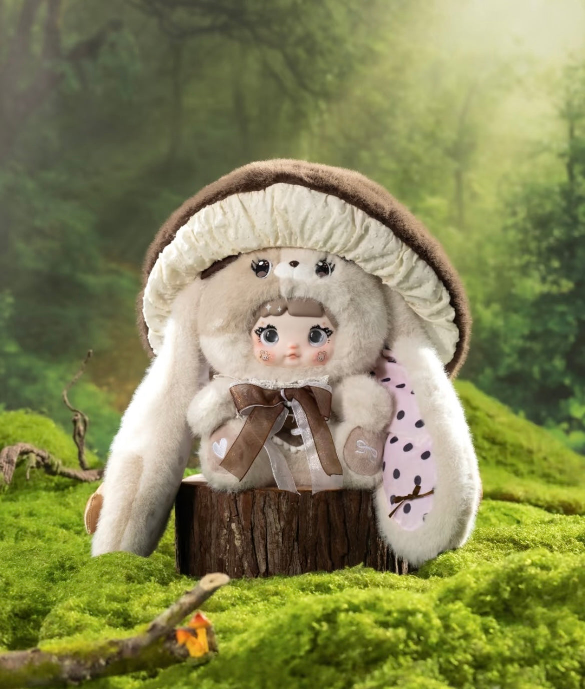 【NEW ARRIVAL】Nommi 400% V2 Mushroom Hat Plush Doll