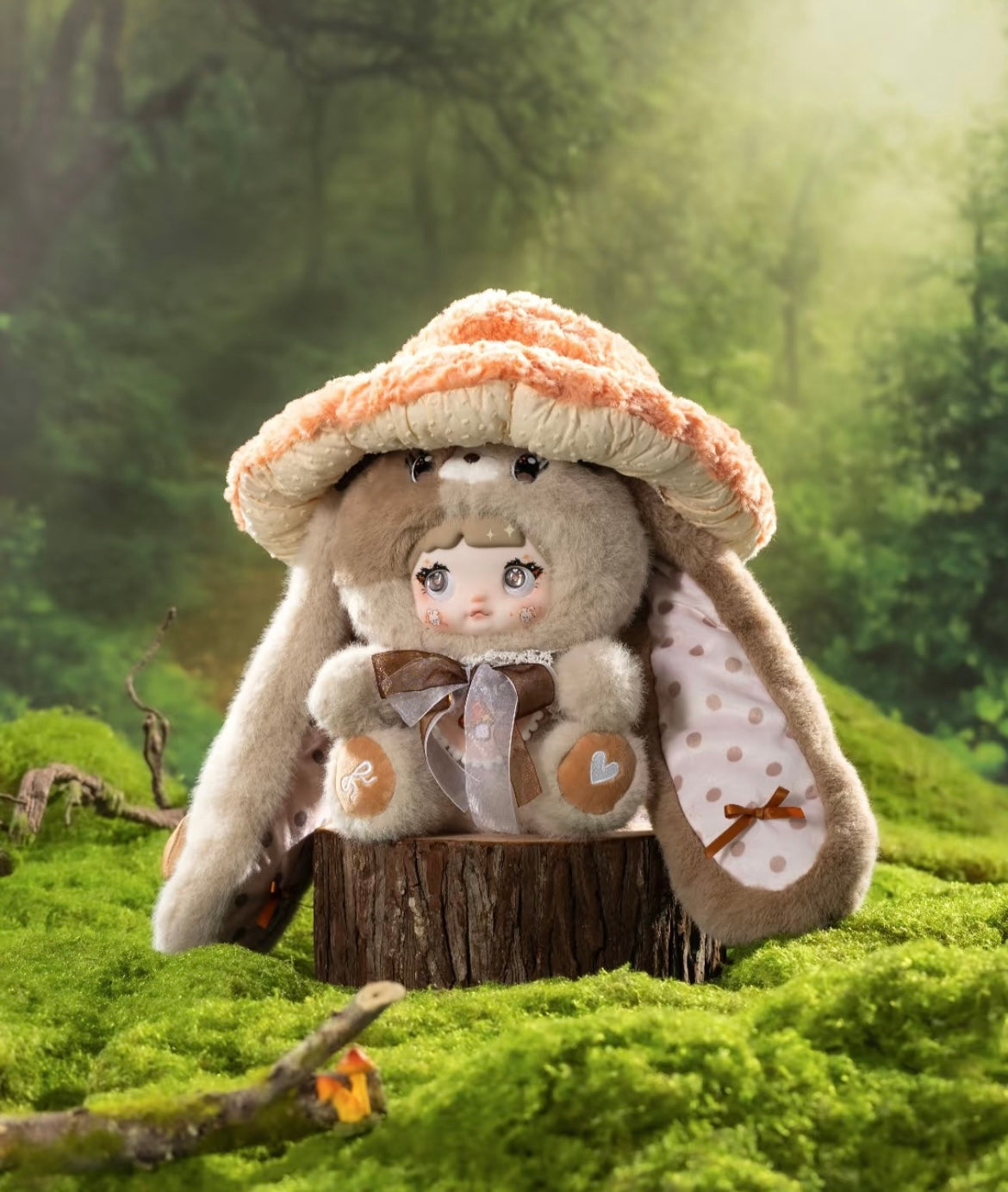 【NEW ARRIVAL】Nommi 400% V2 Mushroom Hat Plush Doll