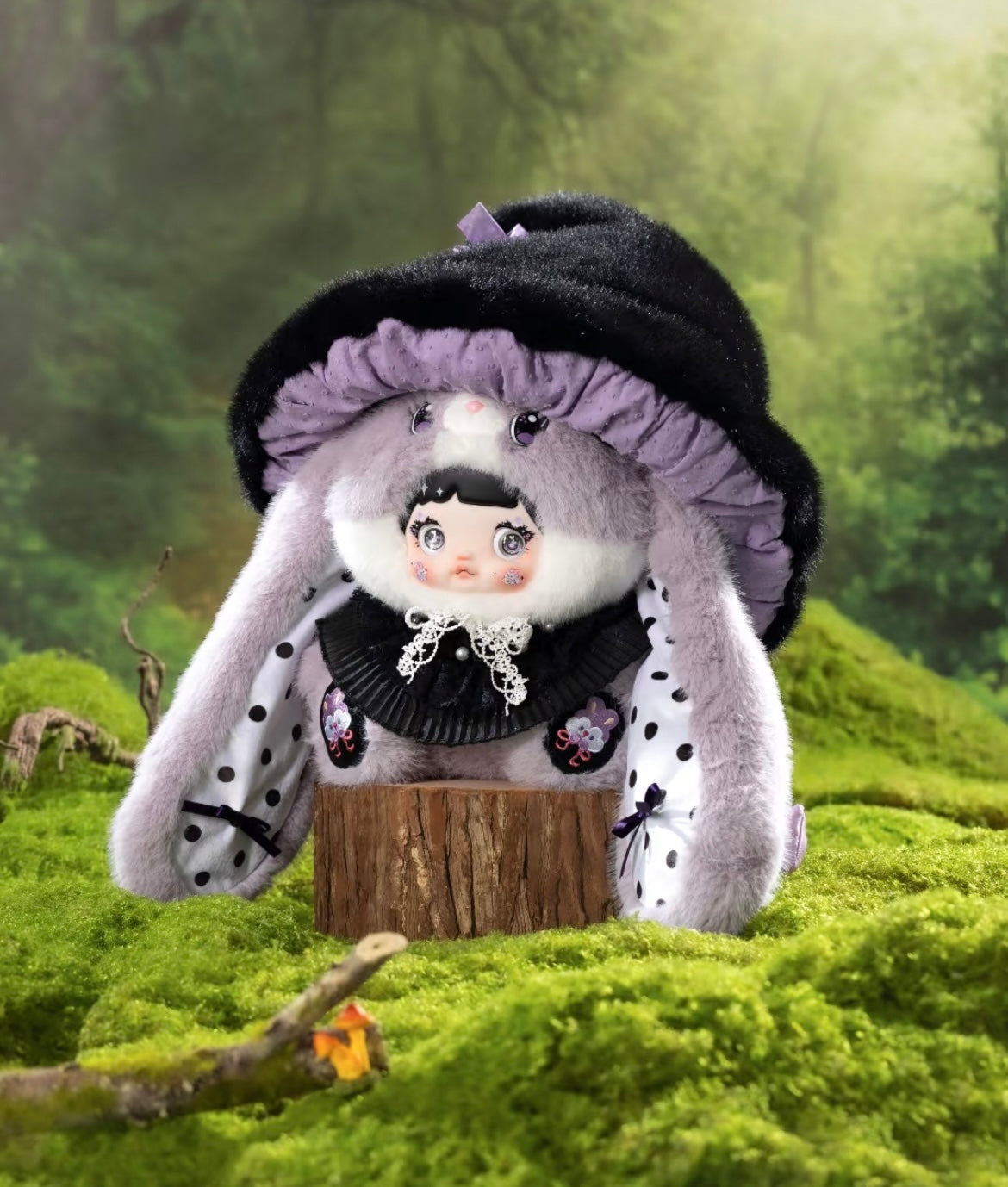 【NEW ARRIVAL】Nommi 400% V2 Mushroom Hat Plush Doll