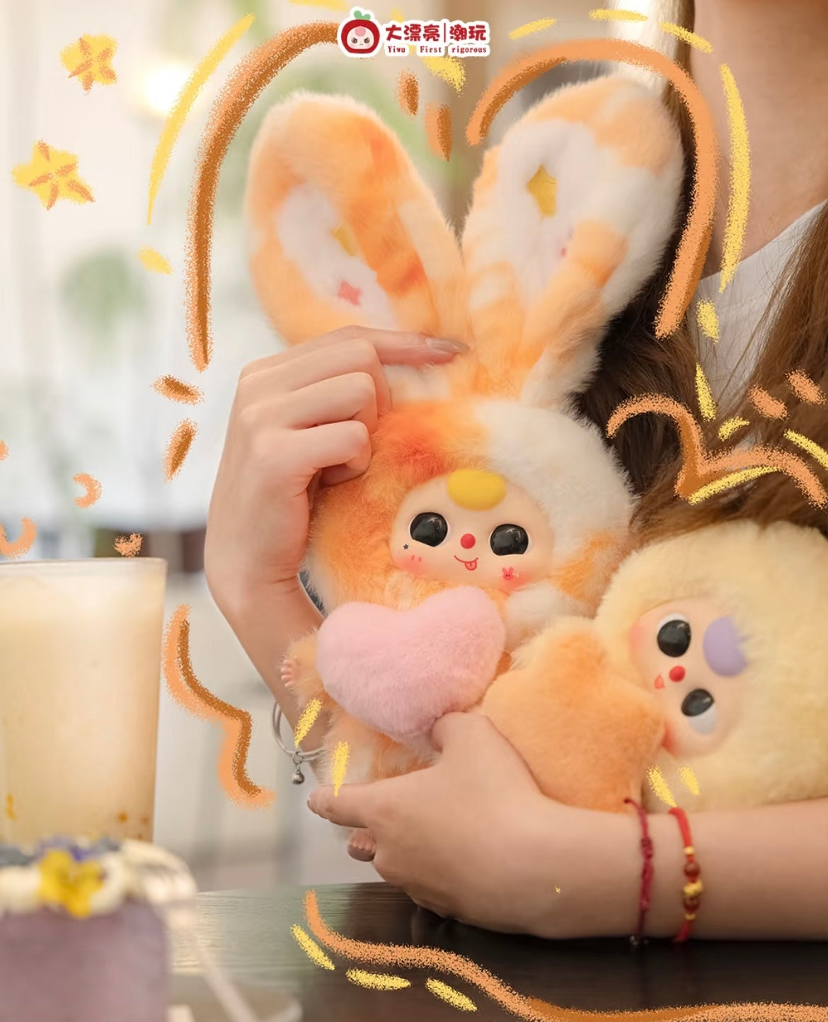 【NEW ARRIVAL】Baby 3 Lily Rabbit Town V3 Plush Doll