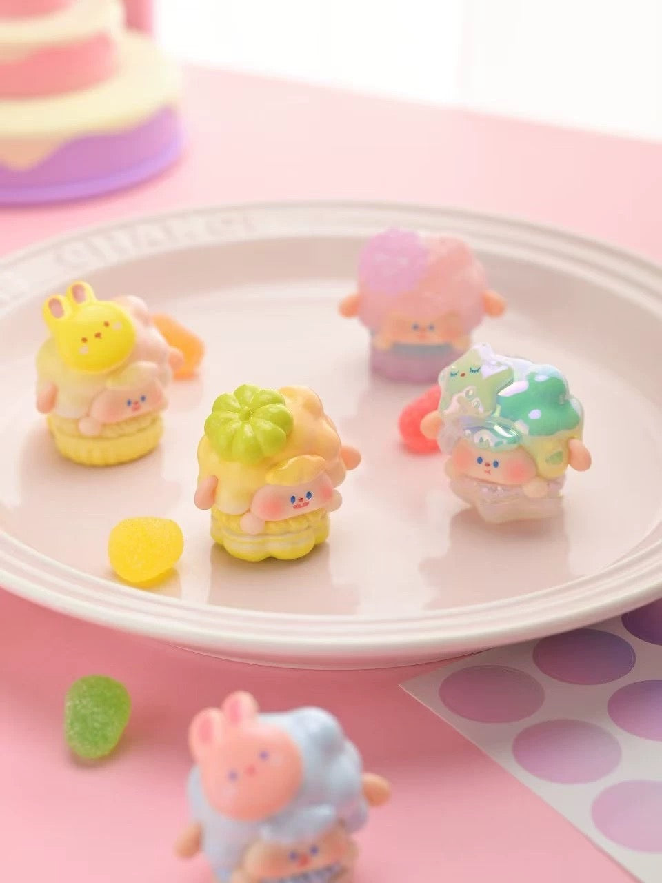 【NEW ARRIVAL】Diemiemie's Cookie Garden Mini Bean Toy,5 In 1 Bag