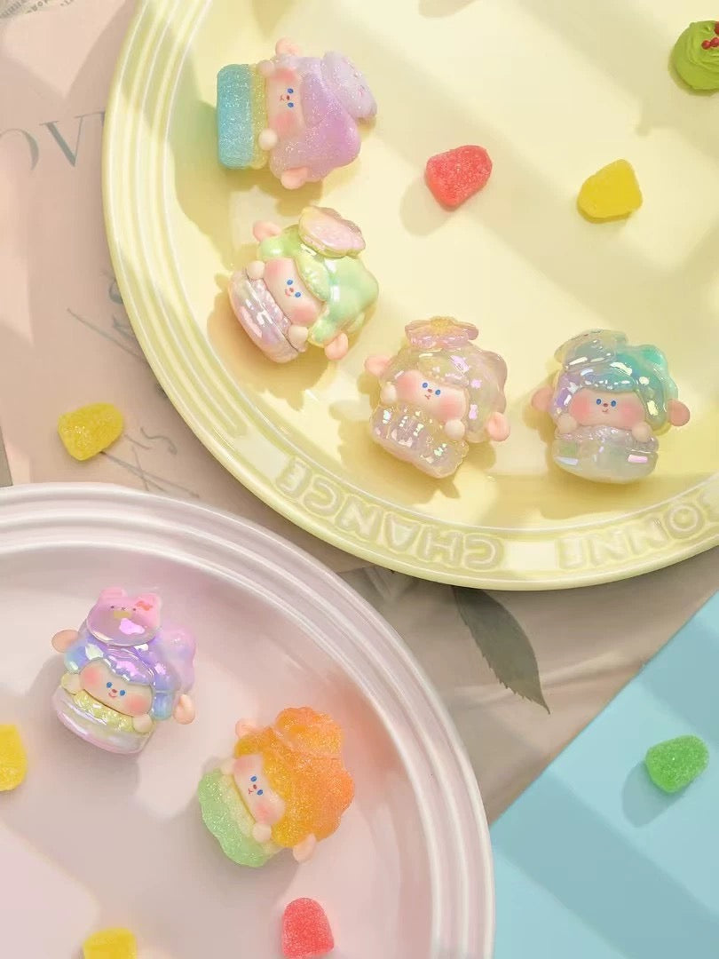 【NEW ARRIVAL】Diemiemie's Cookie Garden Mini Bean Toy,5 In 1 Bag