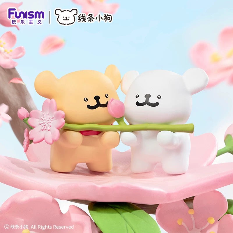 Maltese Puppy Romantic Sakura Toy