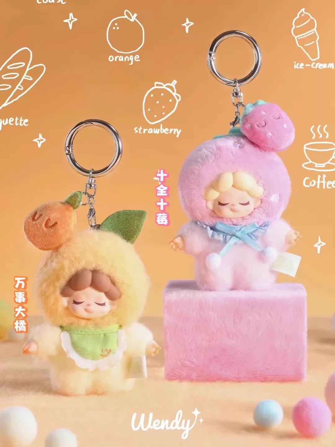【NEW ARRIVAL】Wendy Fruit Party Mini Plush Doll