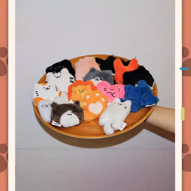 【NEW ARRIVAL】Let’s Roll The Cat Together Magnet Fluffy Mini Bean
