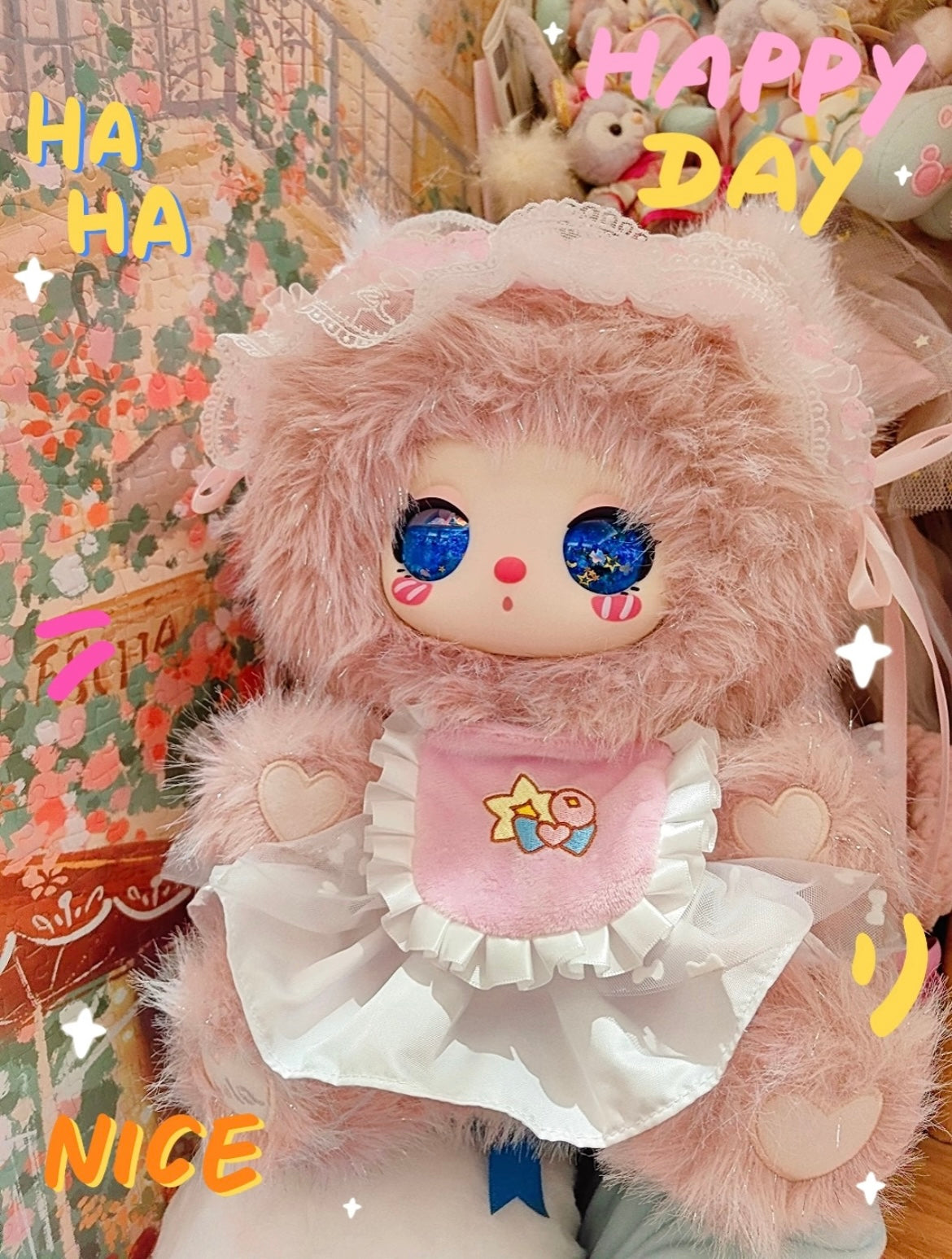 【September Promotion】Liila 600% V2 Tea Time With My Girl Plush Doll