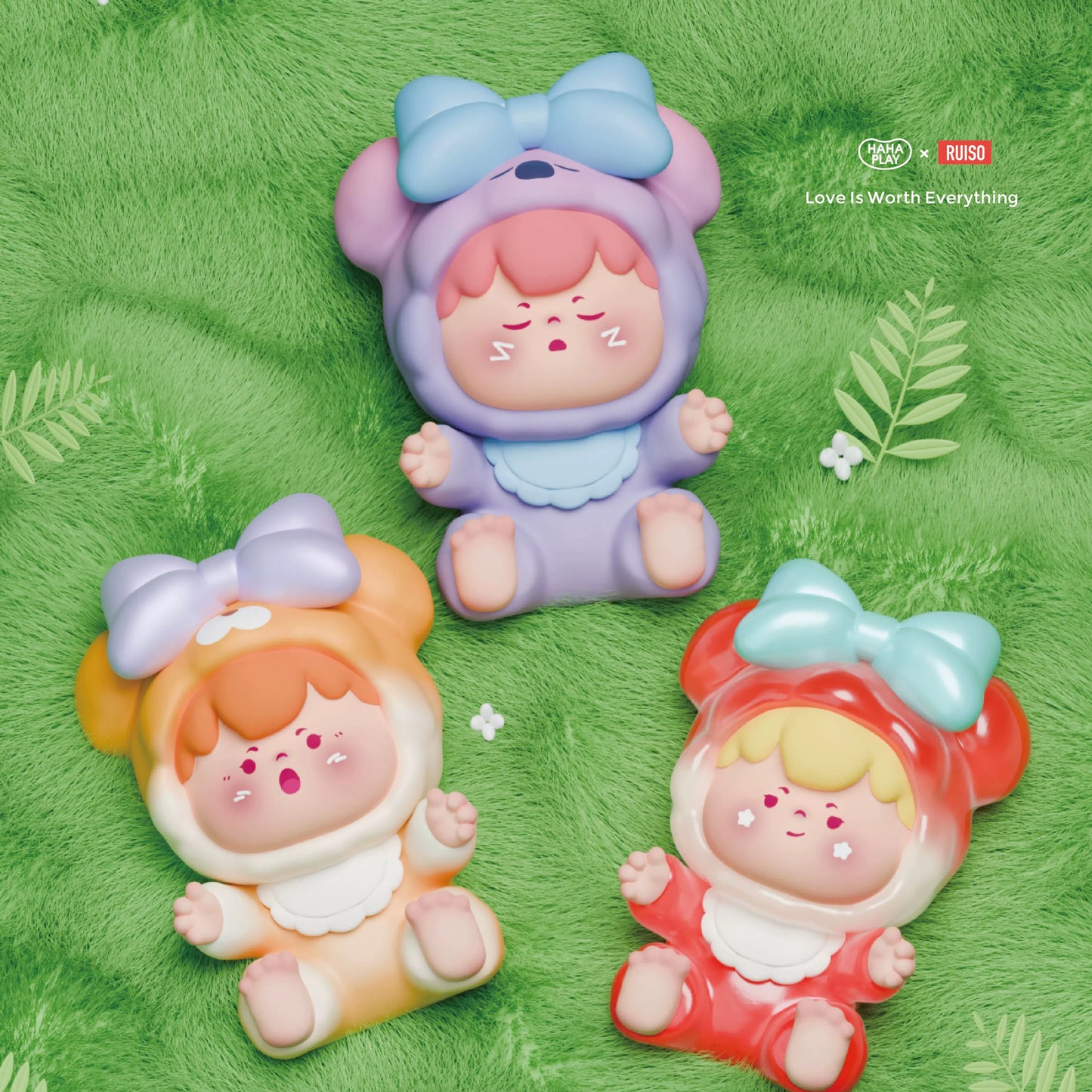【NEW ARRIVAL】WOOW Hugs For The Cutie Zoo Mini Bean Toy,5 In 1 Bag
