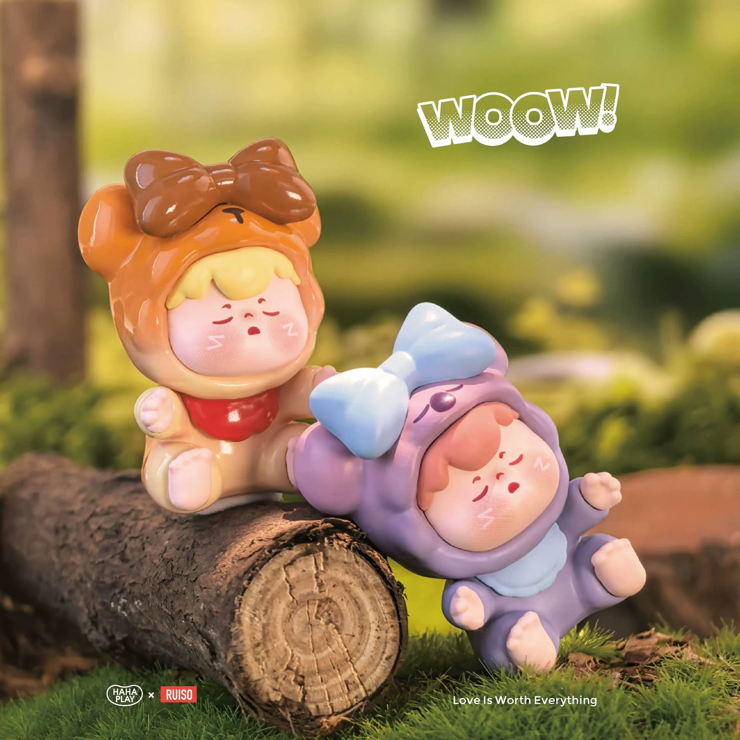 【NEW ARRIVAL】WOOW Hugs For The Cutie Zoo Mini Bean Toy,5 In 1 Bag