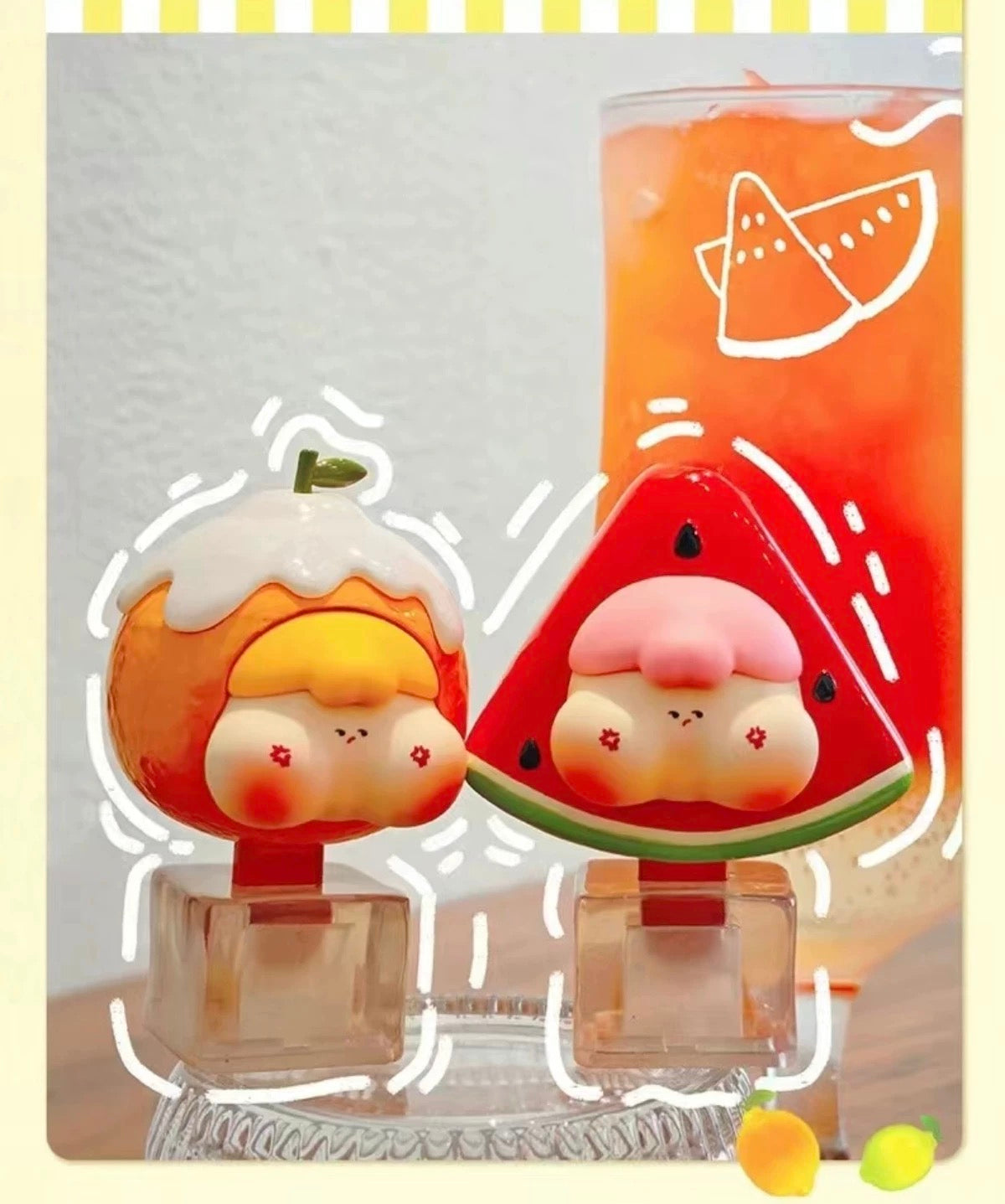 【NEW ARRIVAL】PIBO Fruit Popsicle Mini Bean Toy,4 Boxes