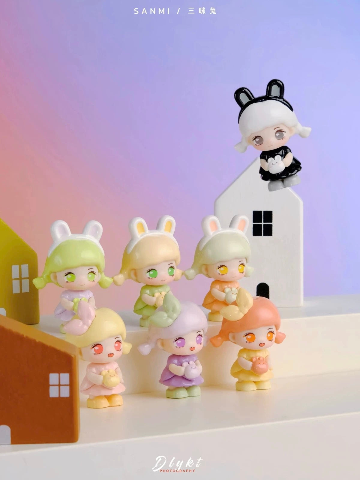 【NEW ARRIVAL】Sanmi Bunny Dreams Come True Mini Bean Toy,4 beans