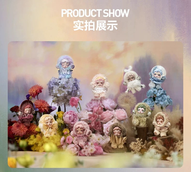 【NEW ARRIVAL】Skull Panda L'impressionnisme Plush Doll