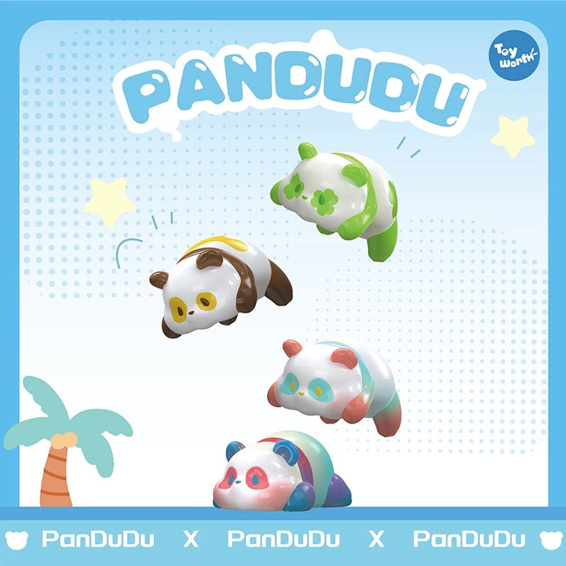 PANDUDU Magnetic Jenga Summer Colors Mini Bean Toy,3 In 1 Bag