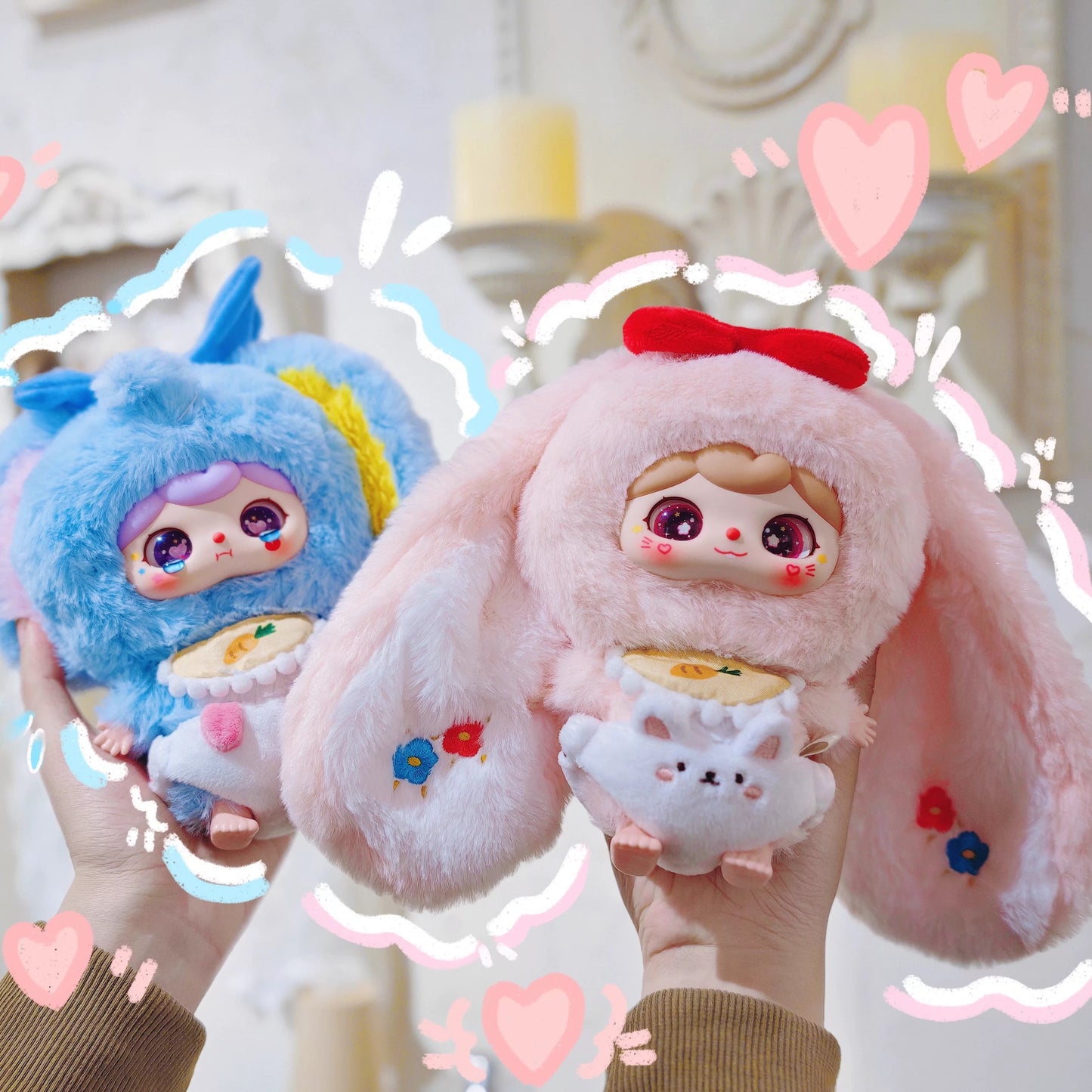 【NEW ARRIVAL】Crie Baby Animal Kindergarten V2 Plush Doll
