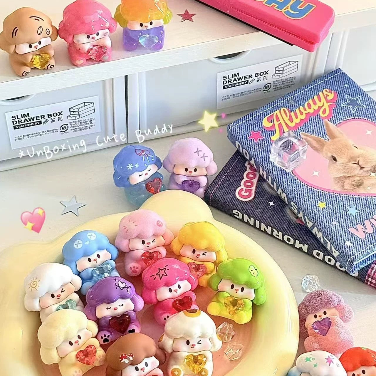 Lovely Buddy Mini Bean Toy,5 In 1 Bag