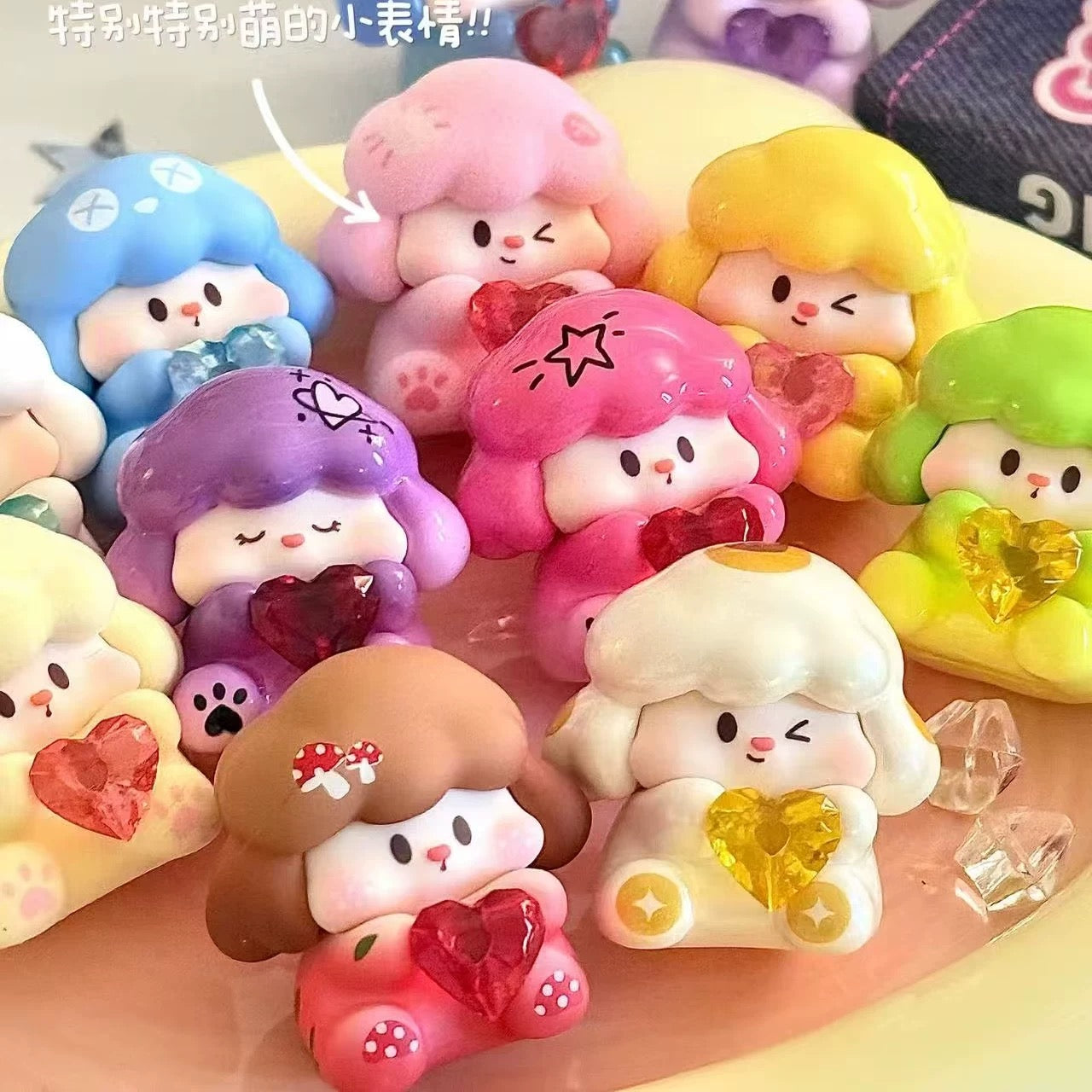 Lovely Buddy Mini Bean Toy,5 In 1 Bag