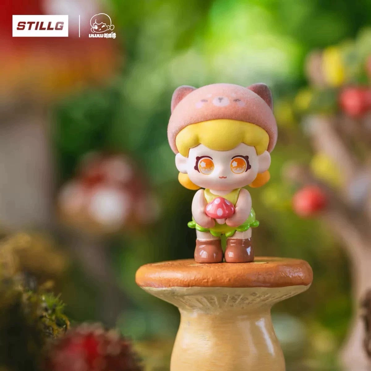 【NEW ARRIVAL】LILULU Mushroom Sweet Heart Mini Bean Toy,3 In 1 Bag
