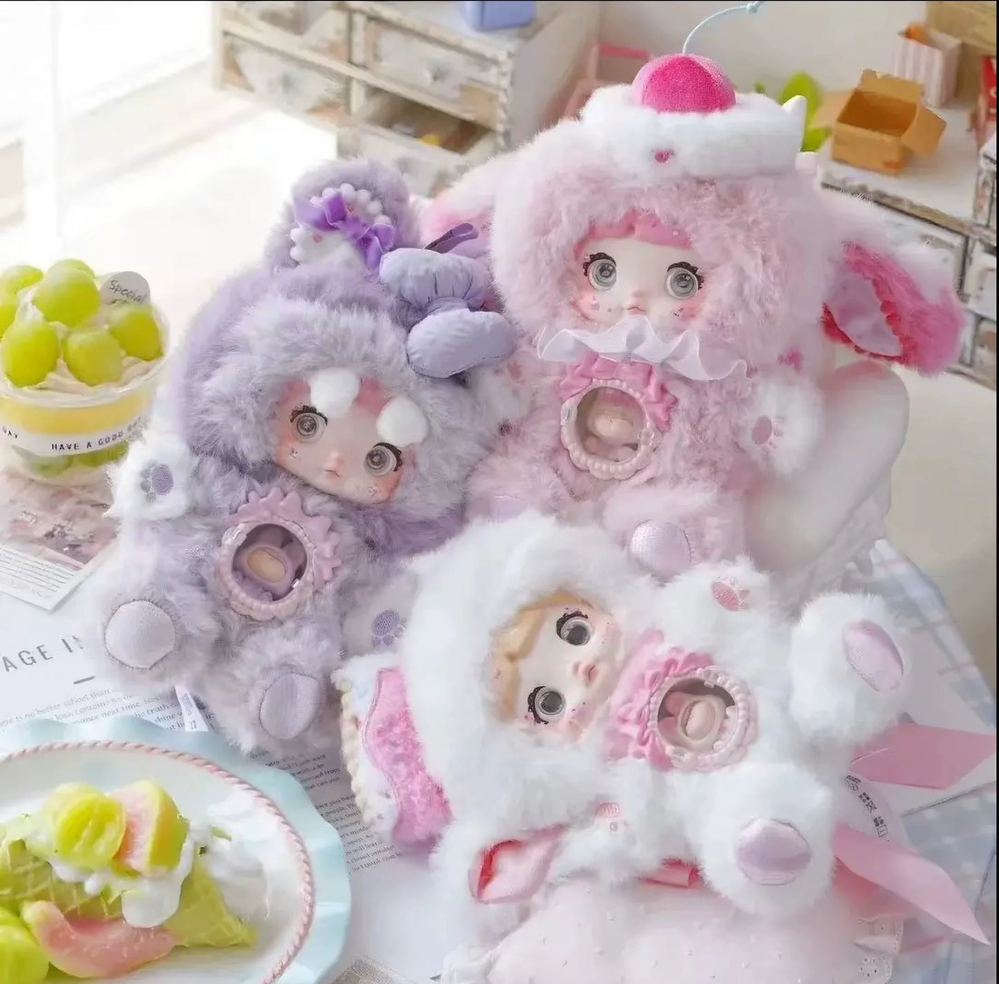 【NEW ARRIVAL】Nommi Amlls One Bite Of Sweetheart Plush Doll