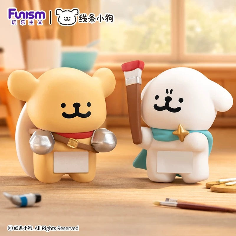 【NEW ARRIVAL】Maltese Puppy Funny Lying Mini Bean Toy,2 In 1 Bag