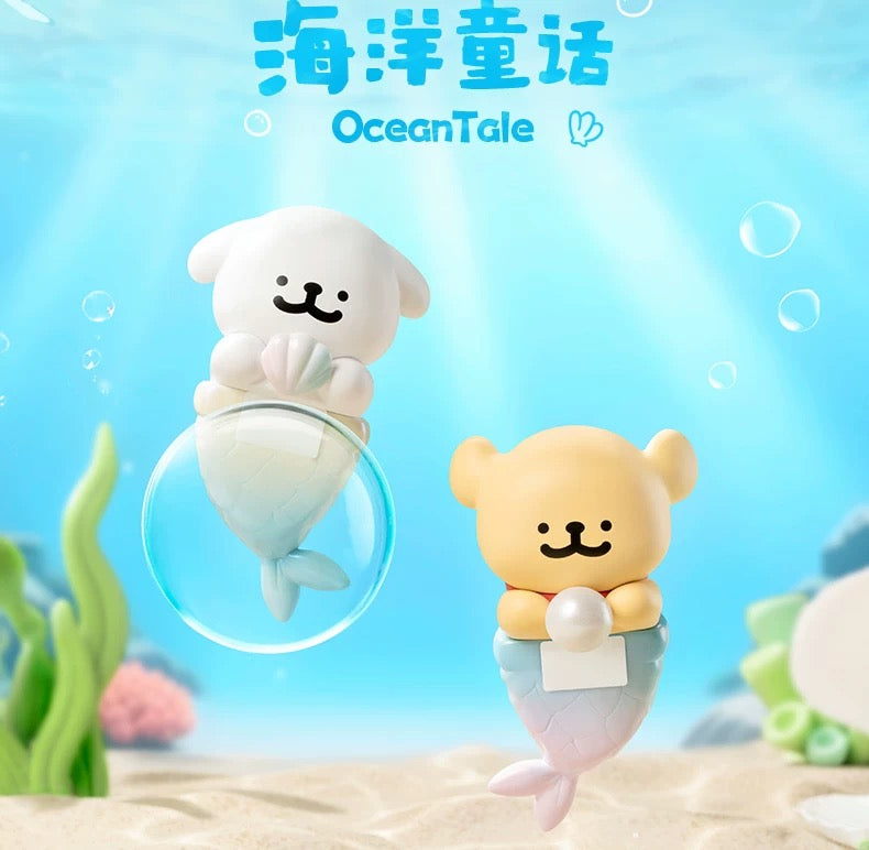 【NEW ARRIVAL】Maltese Puppy Funny Lying Mini Bean Toy,2 In 1 Bag