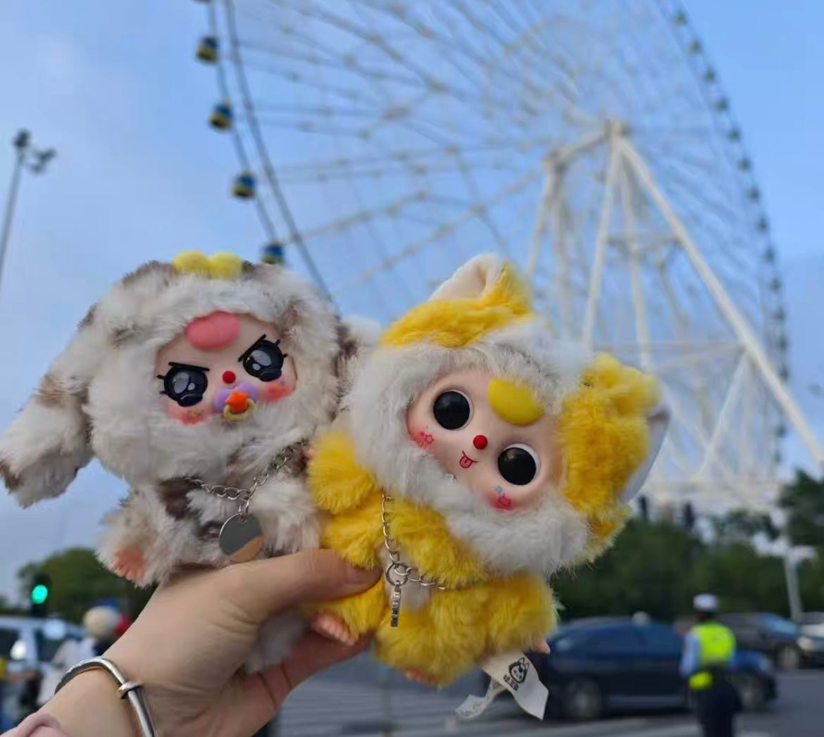 【NEW ARRIVAL】Baby 3 Cats And Dogs Plush Doll