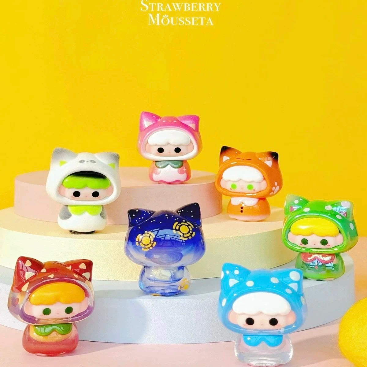 Momoka Forest Fairy Tale Town Mini Bean Toy,4 boxes