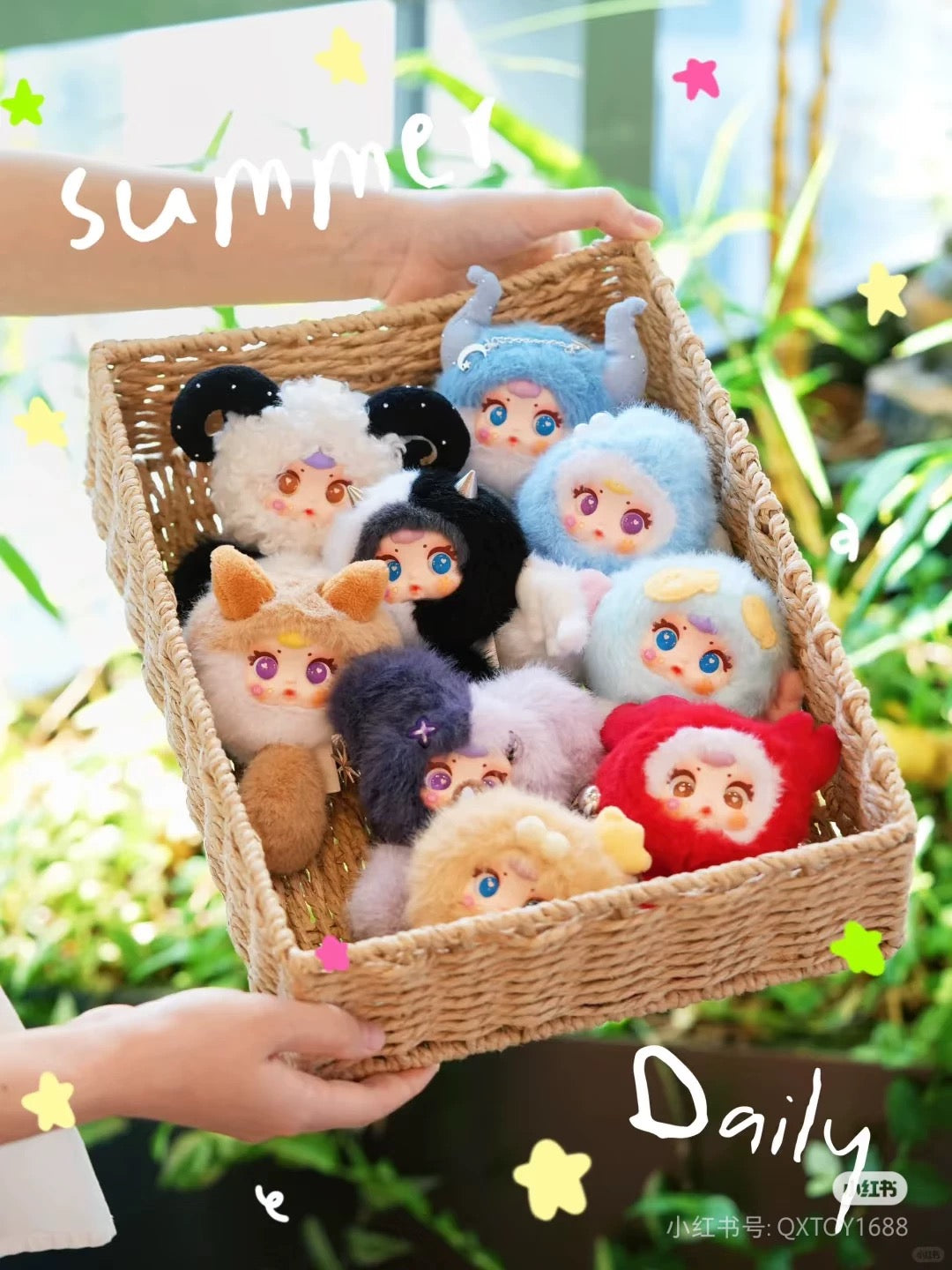 【NEW ARRIVAL】MM Milk Candy Zodiac Signs Plush Doll,2 boxes