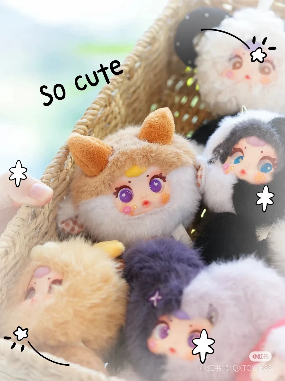 【NEW ARRIVAL】MM Milk Candy Zodiac Signs Plush Doll,2 boxes