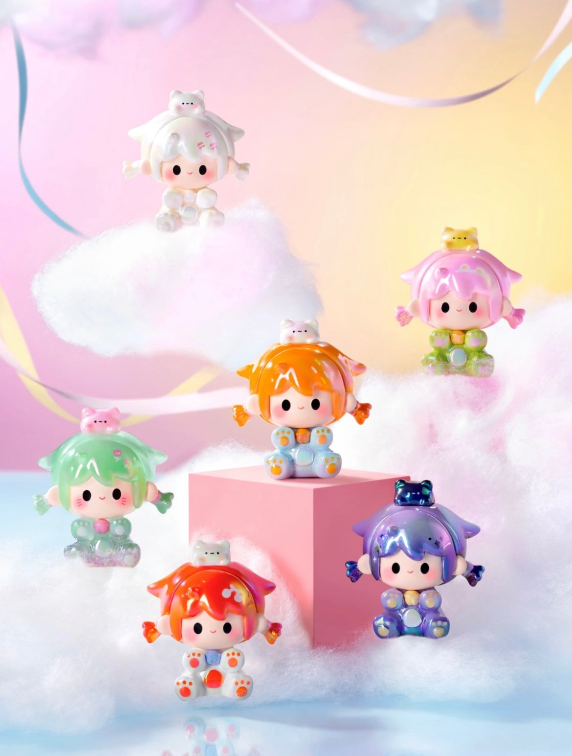 【NEW ARRIVAL-RESTOCK】UU&Meow's Travel Mini Bean Toy,5 In 1 Bag