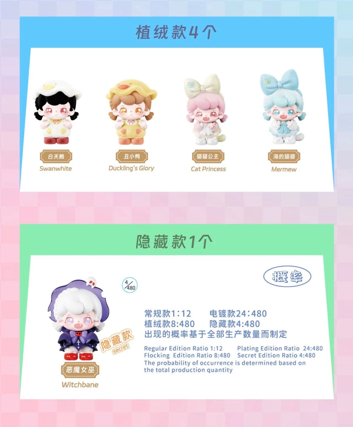 Manchao Yara Fairytale Tea party Mini Bean Toy