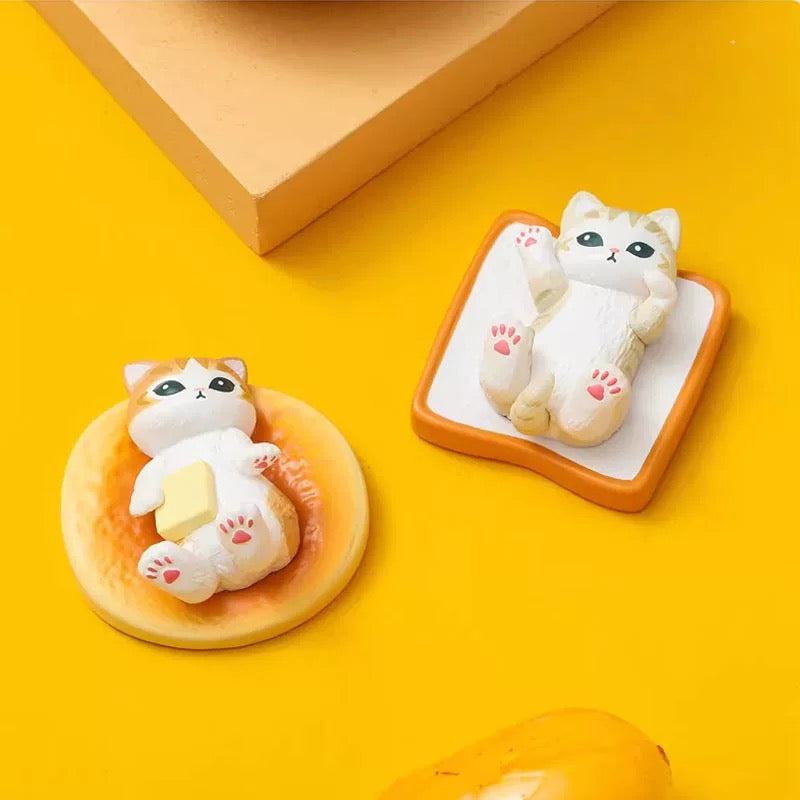 【NEW ARRIVAL】Mofusand Cute Baby Fat Series Mini Bean Toy,4 In 1 Bag