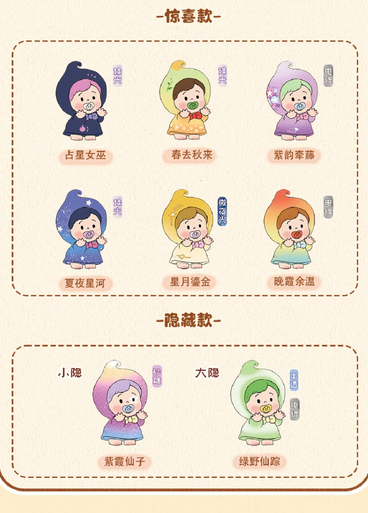 【NEW ARRIVAL】Hananaki Elves Tales Mini Bean Toy,2 boxes