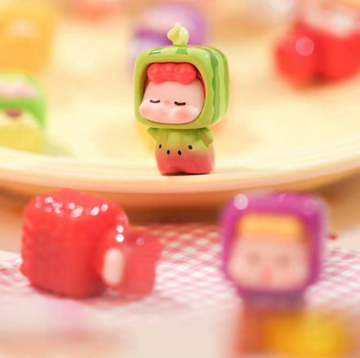 【NEW ARRIVAL】Wuwu Fruit Fun Mini Bean,5 In 1 Bag