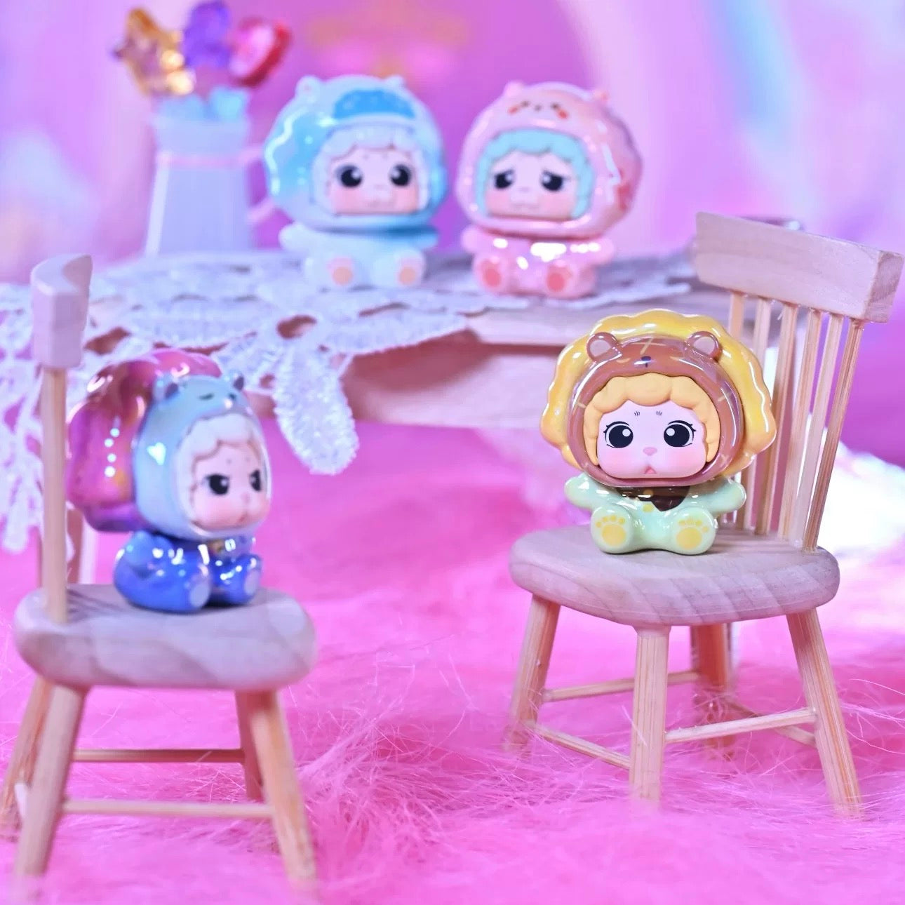 Sangsang Tuitui Want Hug Mini Bean Toy,4 In 1 Bag
