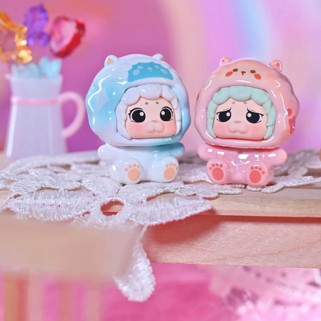 Sangsang Tuitui Want Hug Mini Bean Toy,4 In 1 Bag