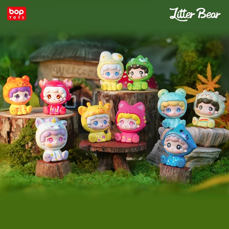 Litter Bear Forest Wonderland City Mini Bean,4 boxes