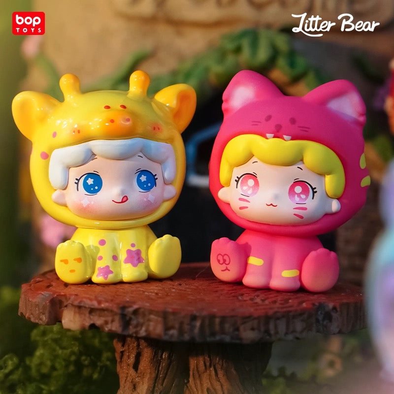 Litter Bear Forest Wonderland City Mini Bean,4 boxes