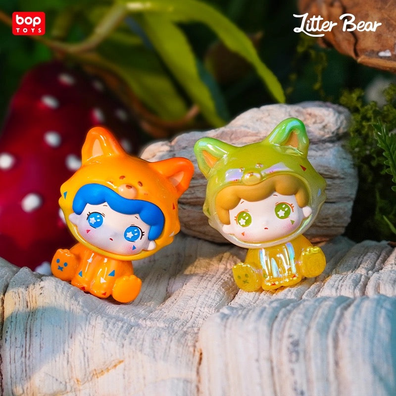 Litter Bear Forest Wonderland City Mini Bean,4 boxes
