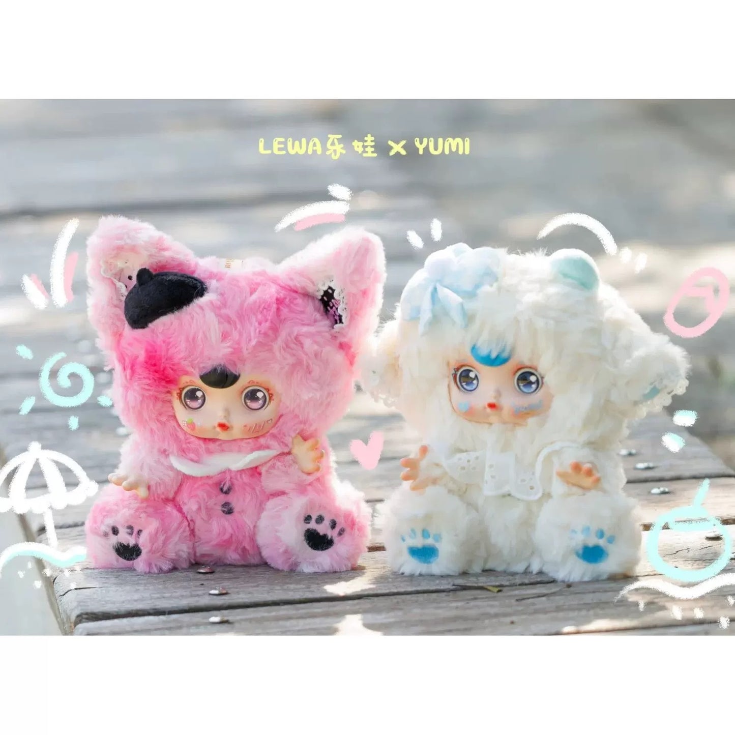 【NEW ARRIVAL】Yumi Hugged And Slept Together Plush Doll