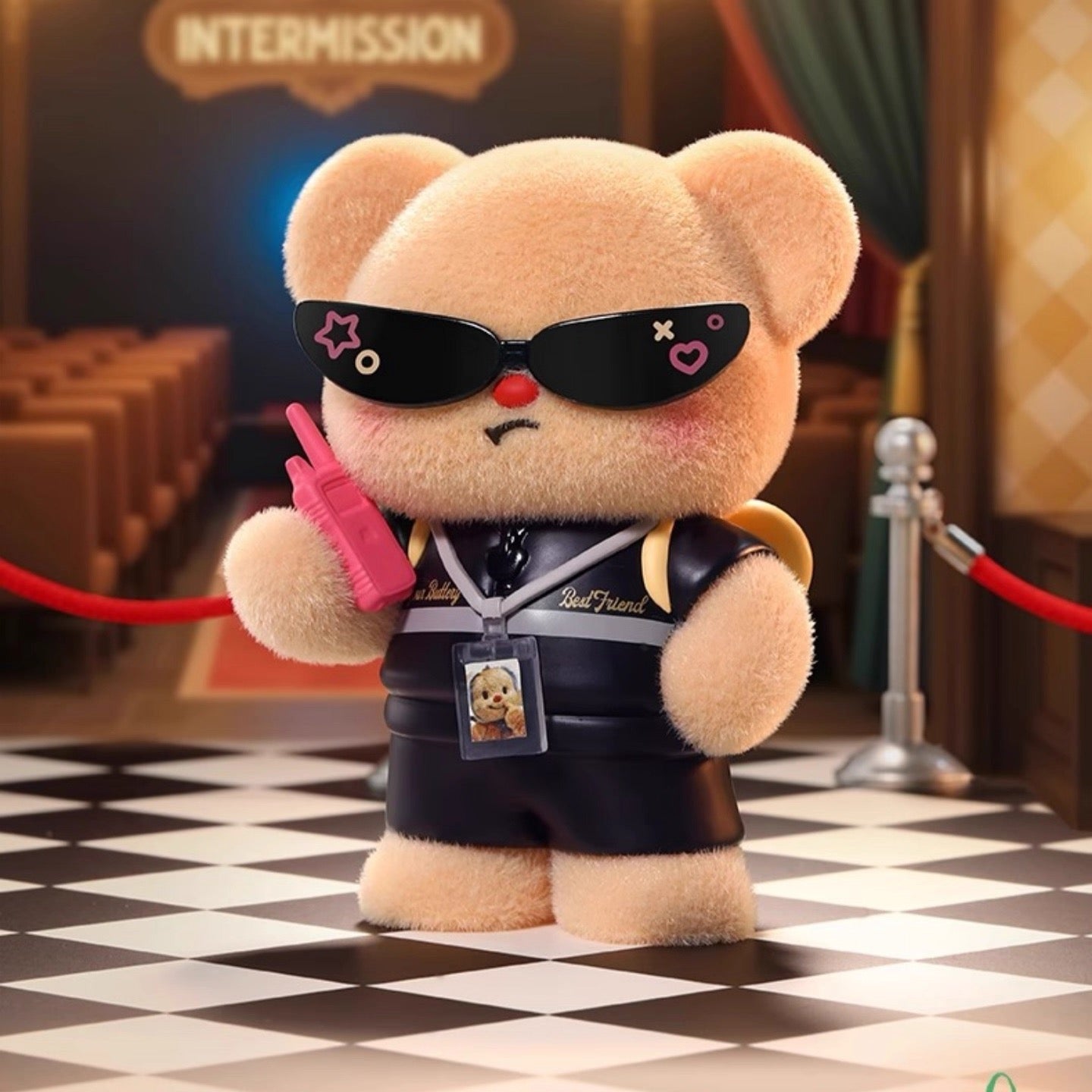 【NEW ARRIVAL】Butterbear Top Team Fuzzy Toy