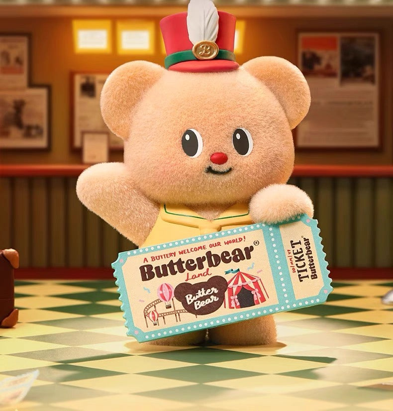 【NEW ARRIVAL】Butterbear Top Team Fuzzy Toy