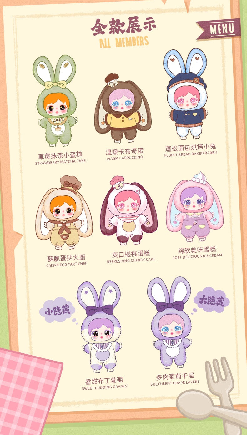 【NEW ARRIVAL-RESTOCK】Amy Sweet Spring Chef Plush Doll