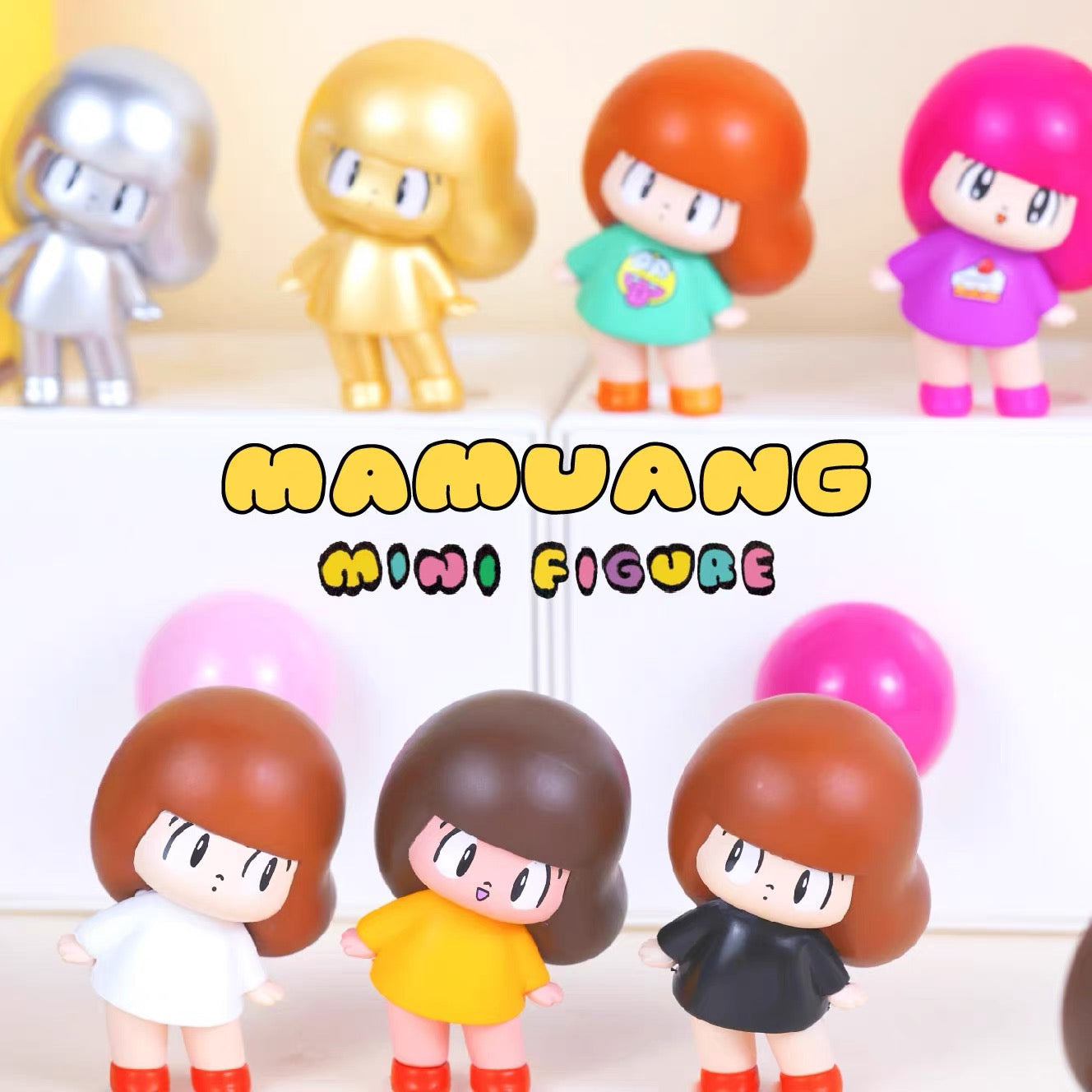 【NEW ARRIVAL-RESTOCK】Mamuang Mini Figure Mini Bean Toy