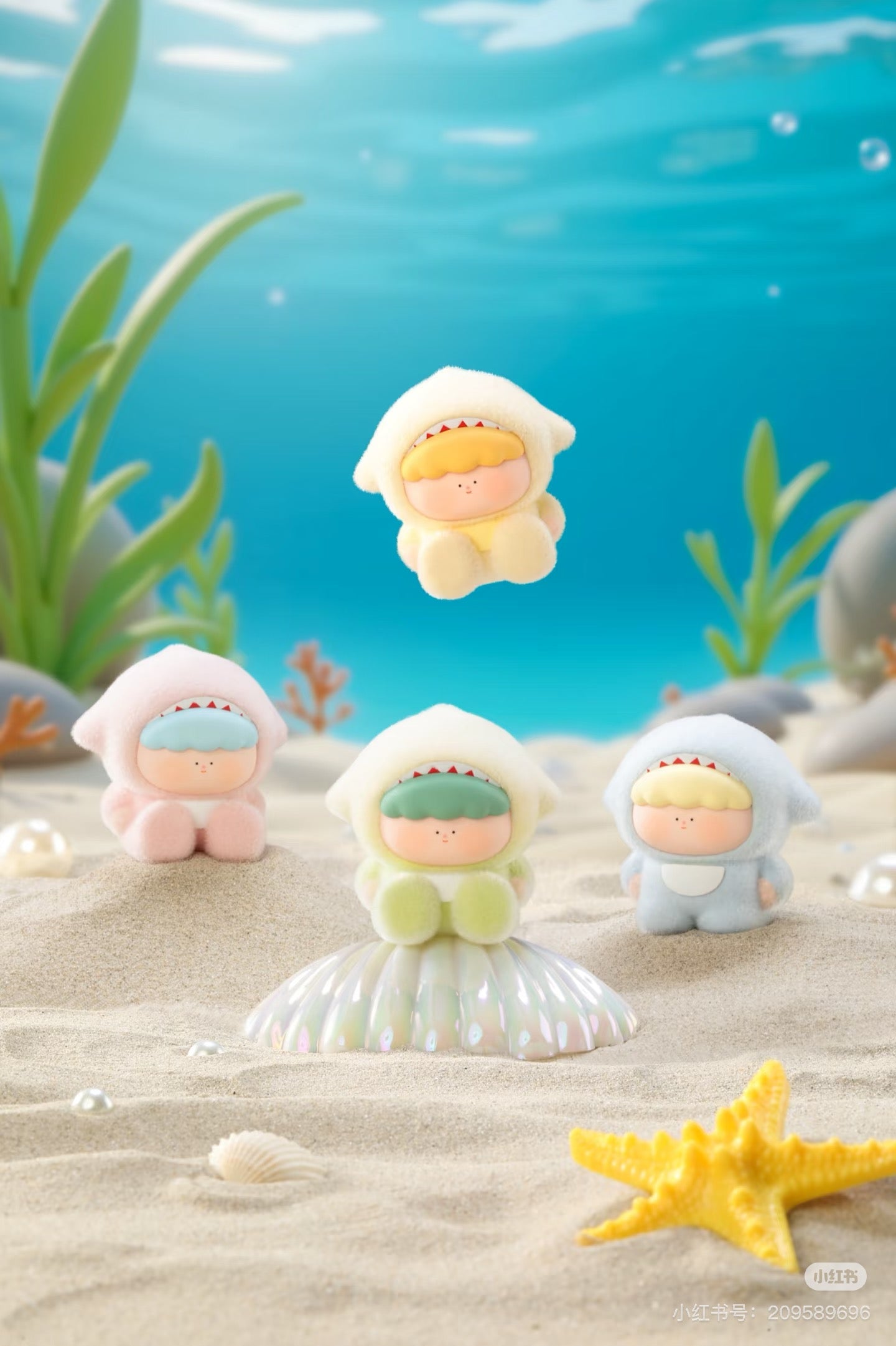 【NEW ARRIVAL-RESTOCK】Sharki Mini Bean Toy